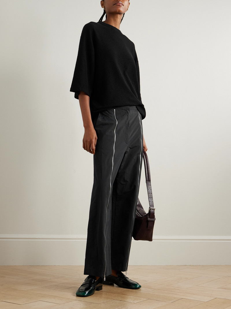 Tibi Sable Cotton-blend Jersey T-shirt outlook