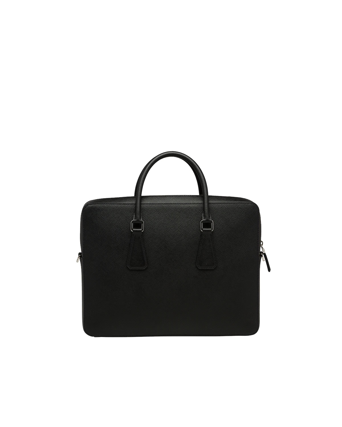 Saffiano Leather Briefcase - 4