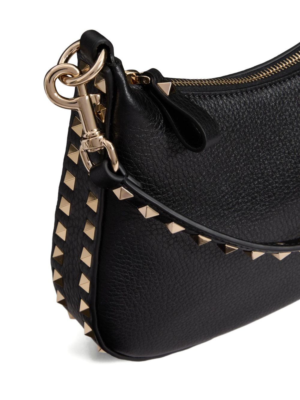 small Rockstud leather shoulder bag - 3