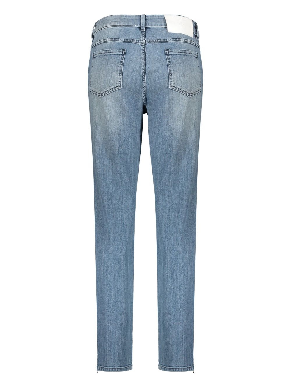 bleached-effect jeans - 2