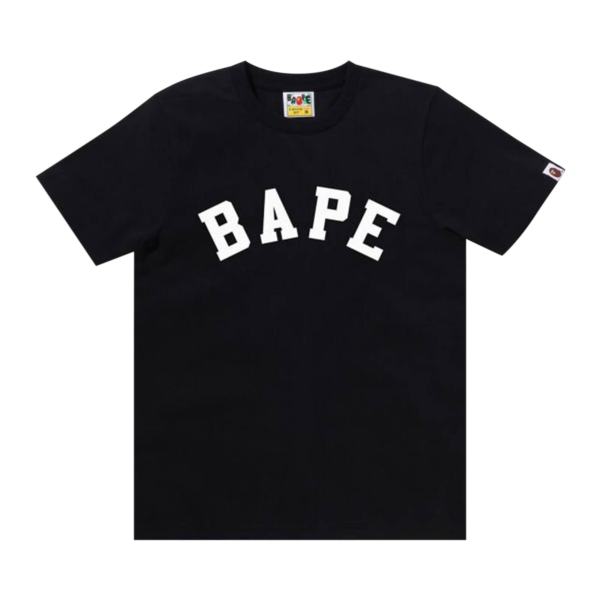 BAPE Logo Tee #2 'Black' - 1