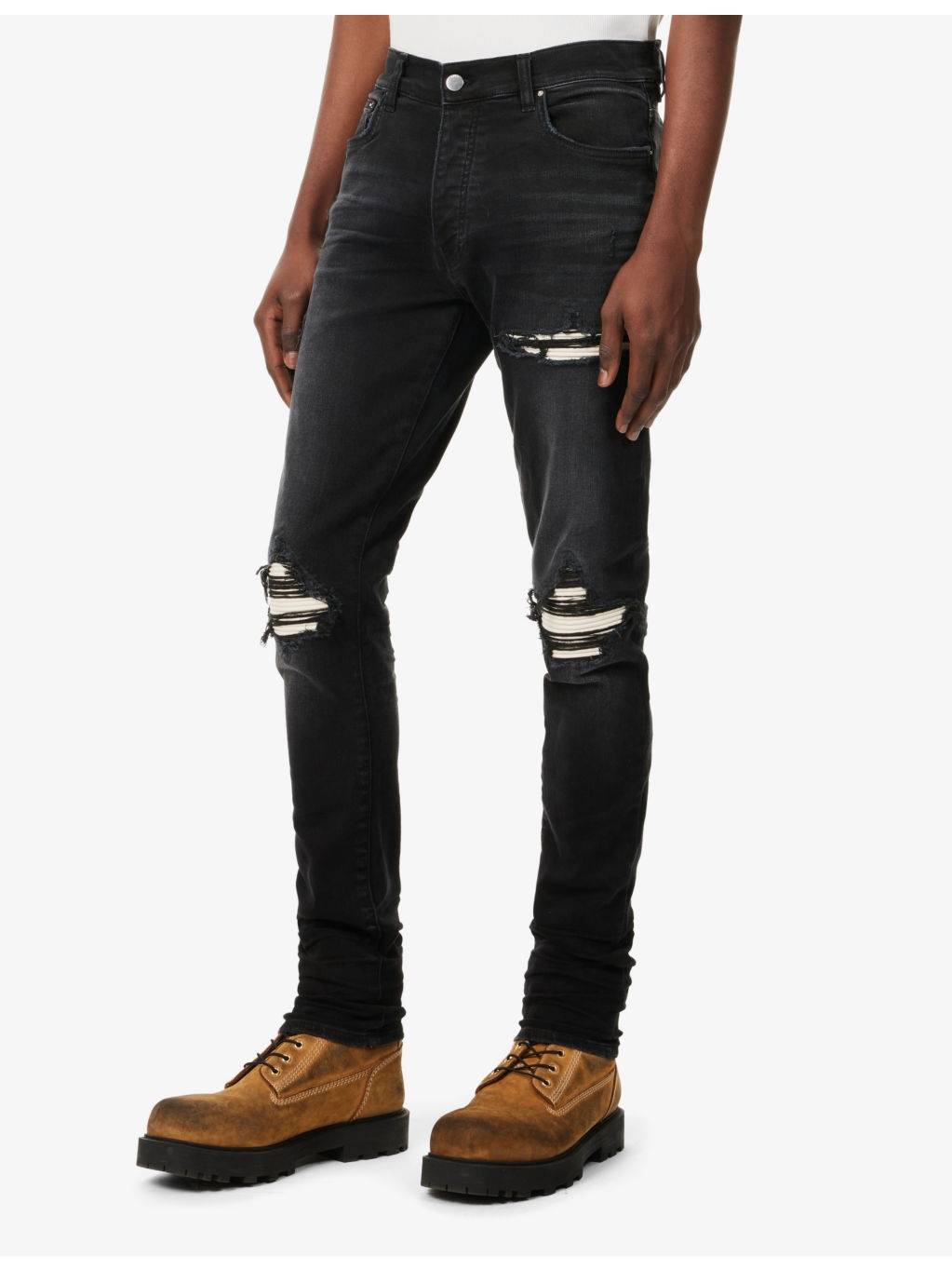 MX1 stretch-denim jeans - 3