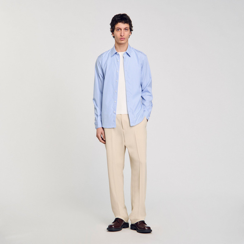 Sandro STRIPED SHIRT outlook