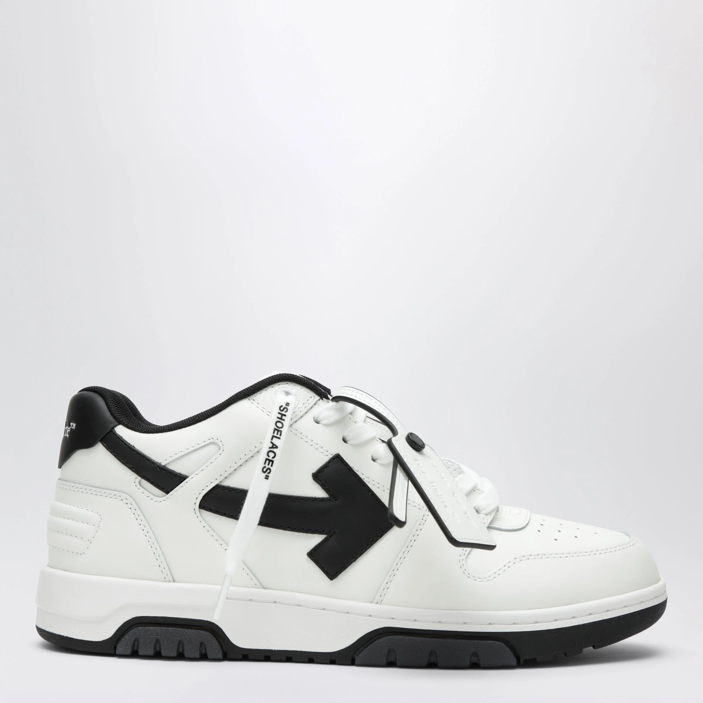Off-White White/Black Out Of Office Sneakers Men - 1
