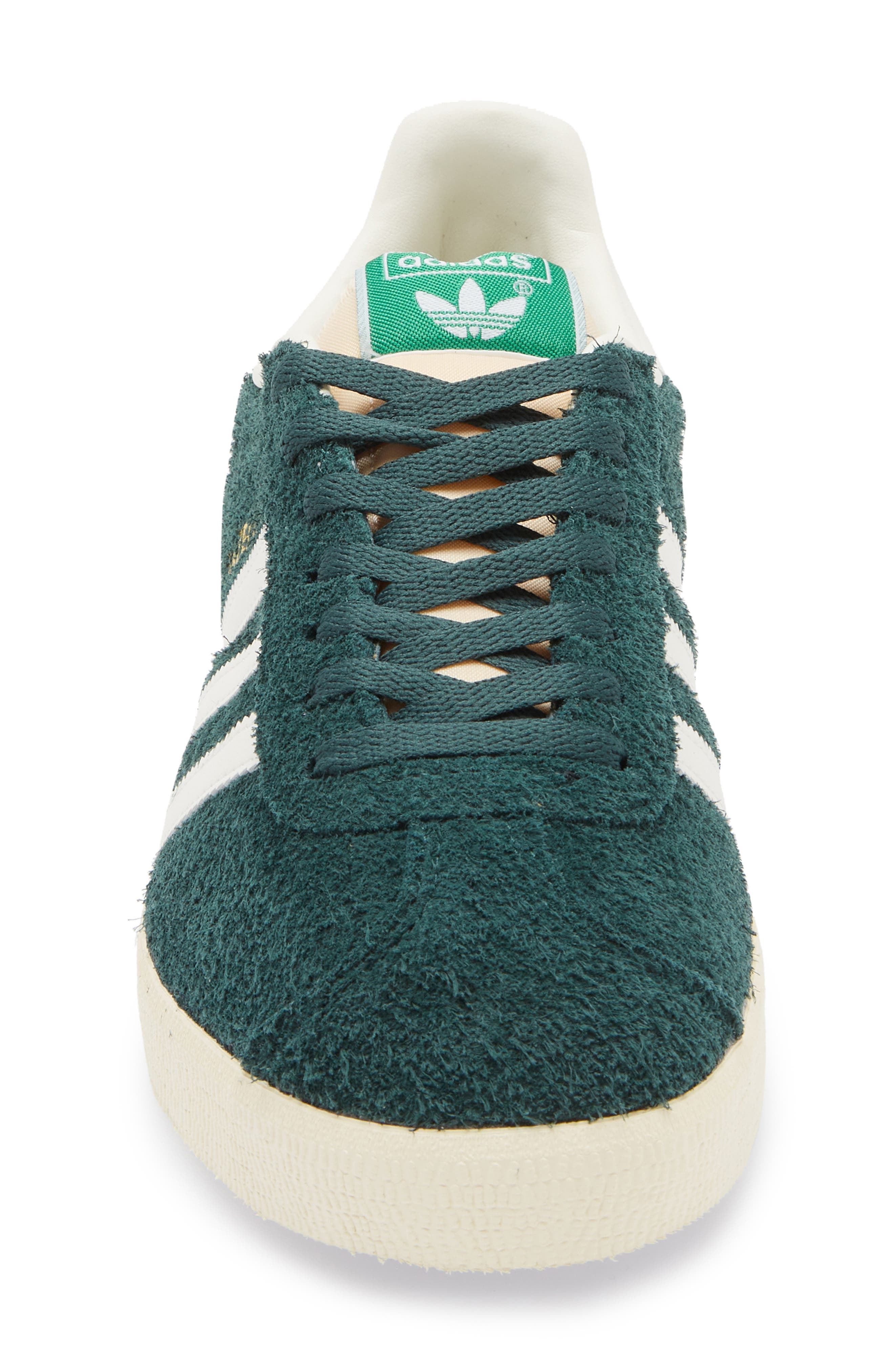 adidas Gazelle Sneaker in Green/Off White/Cream at Nordstrom - 4