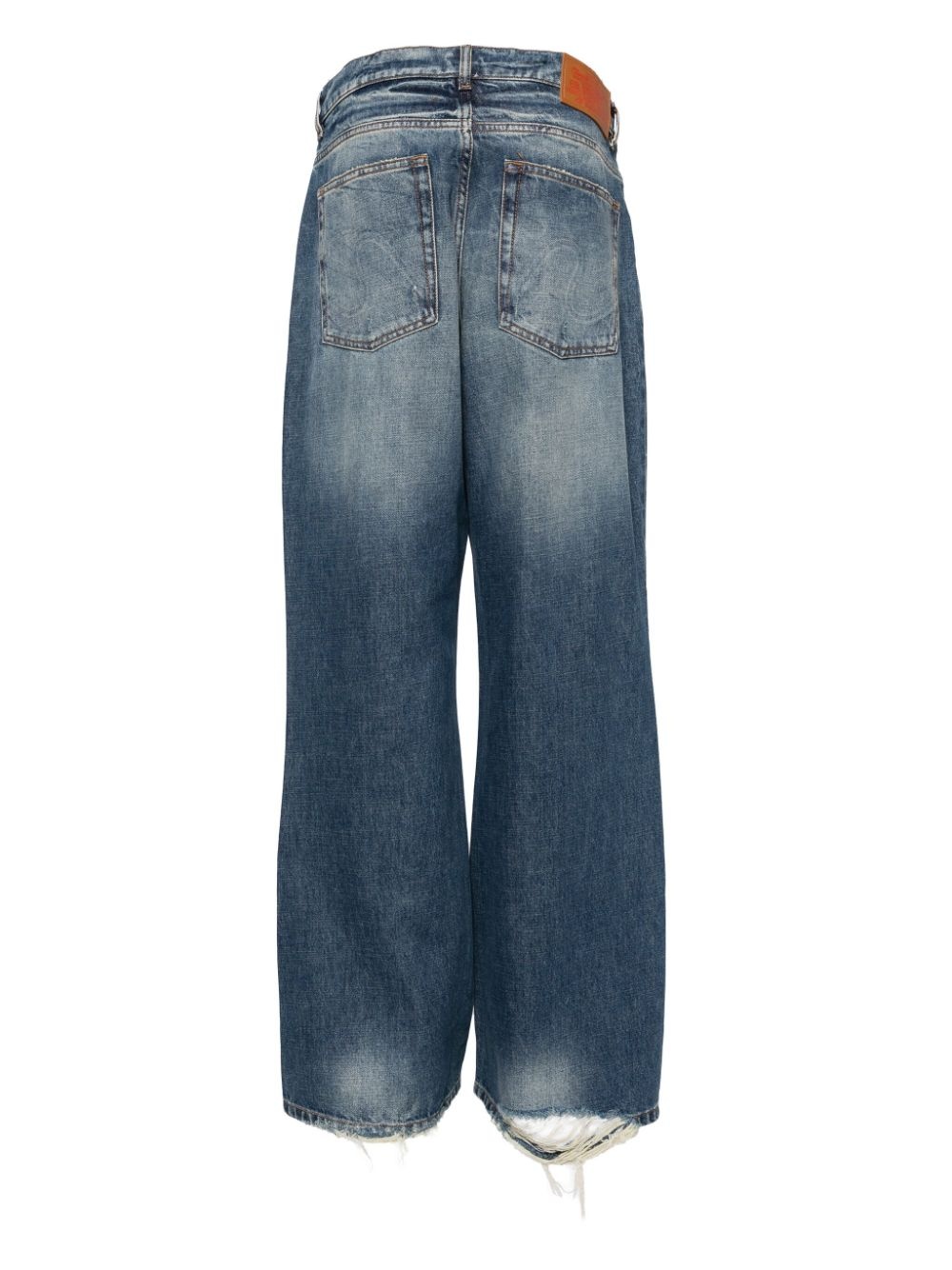 distressed jeans - 2