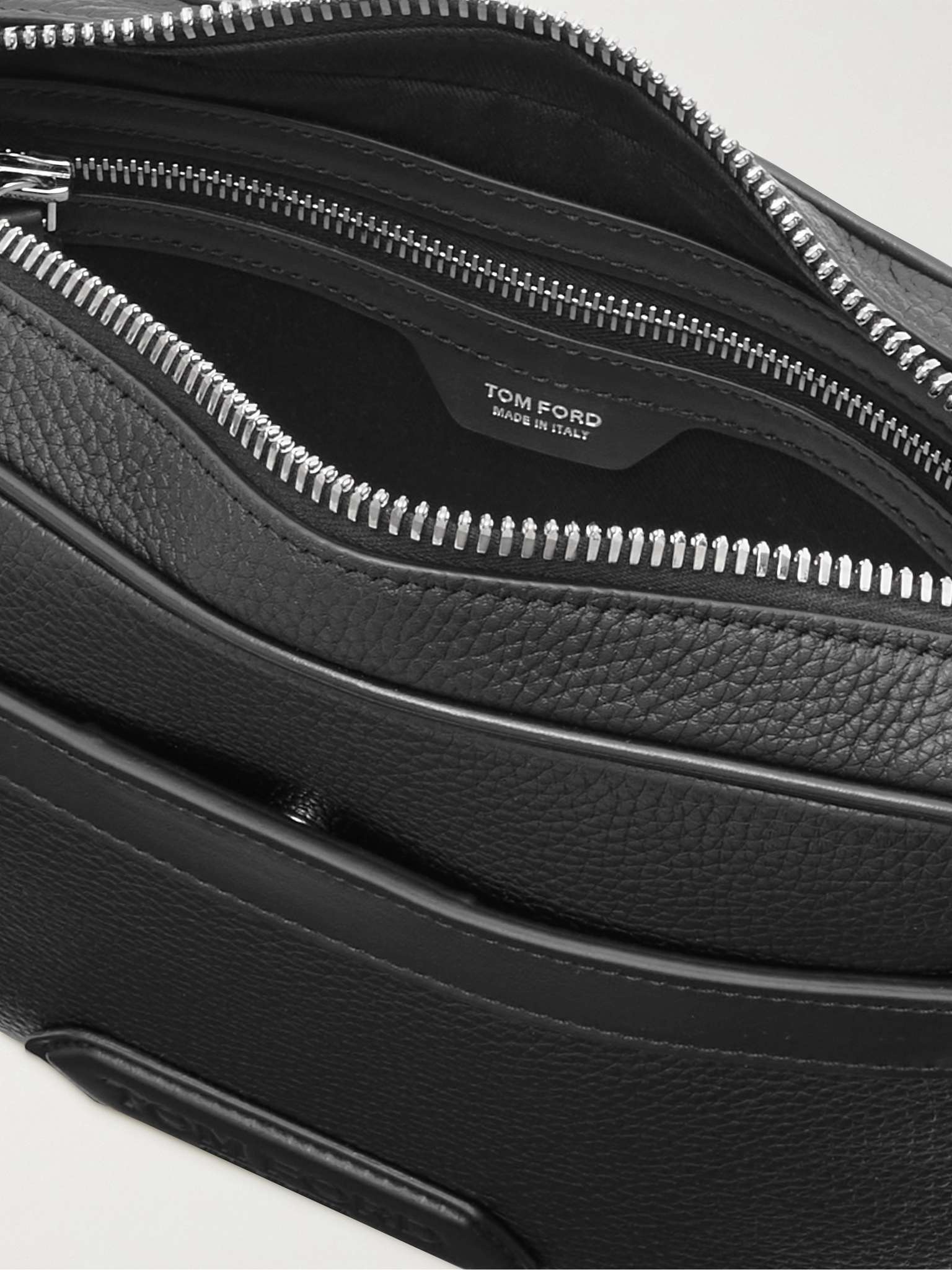 Full-Grain Leather Messenger Bag - 3