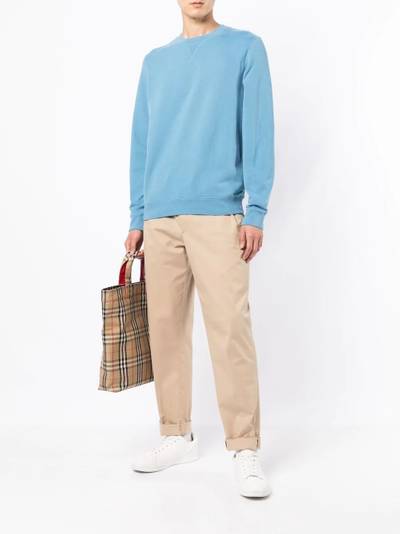 Sunspel Cotton Loopback Sweatshirt outlook