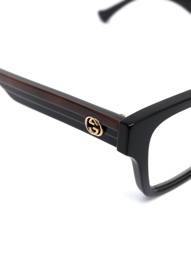 wayfarer GG stripe-detail glasses 3