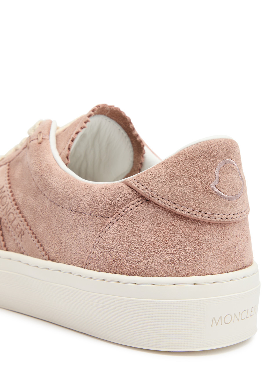 Moncler Monaco 2 Panelled Suede Sneakers - 4