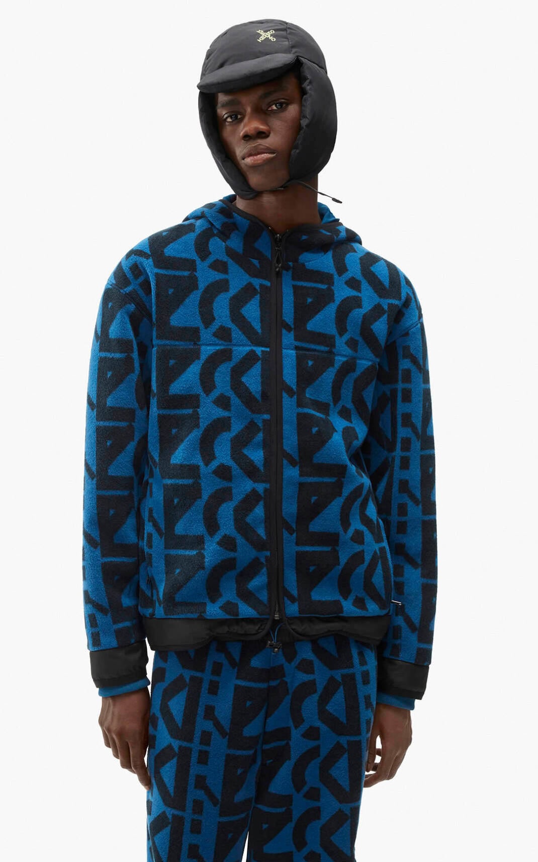 KENZO Sport zip-up monogram jacket - 2