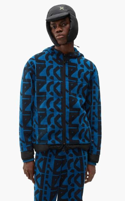 KENZO KENZO Sport zip-up monogram jacket outlook