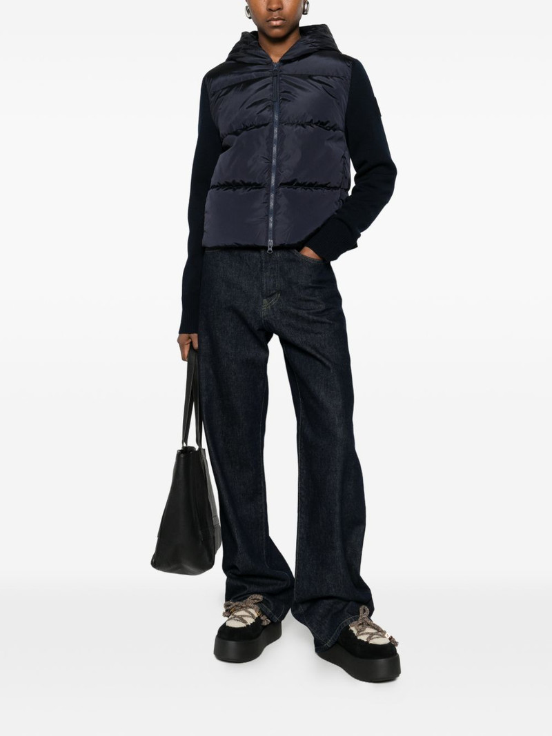 Canada Goose hybridge wide quilt hooded jacket outlook