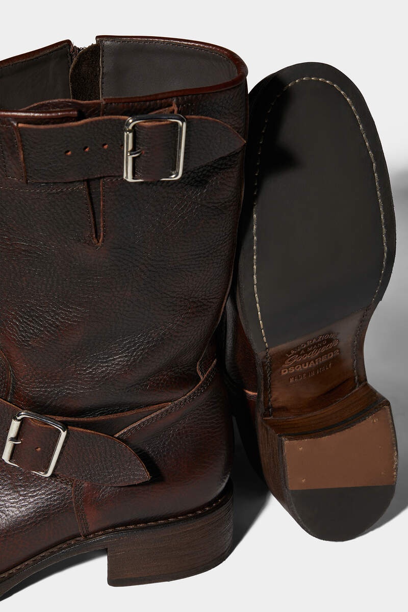 HARLEY BIKER BOOTS - 5