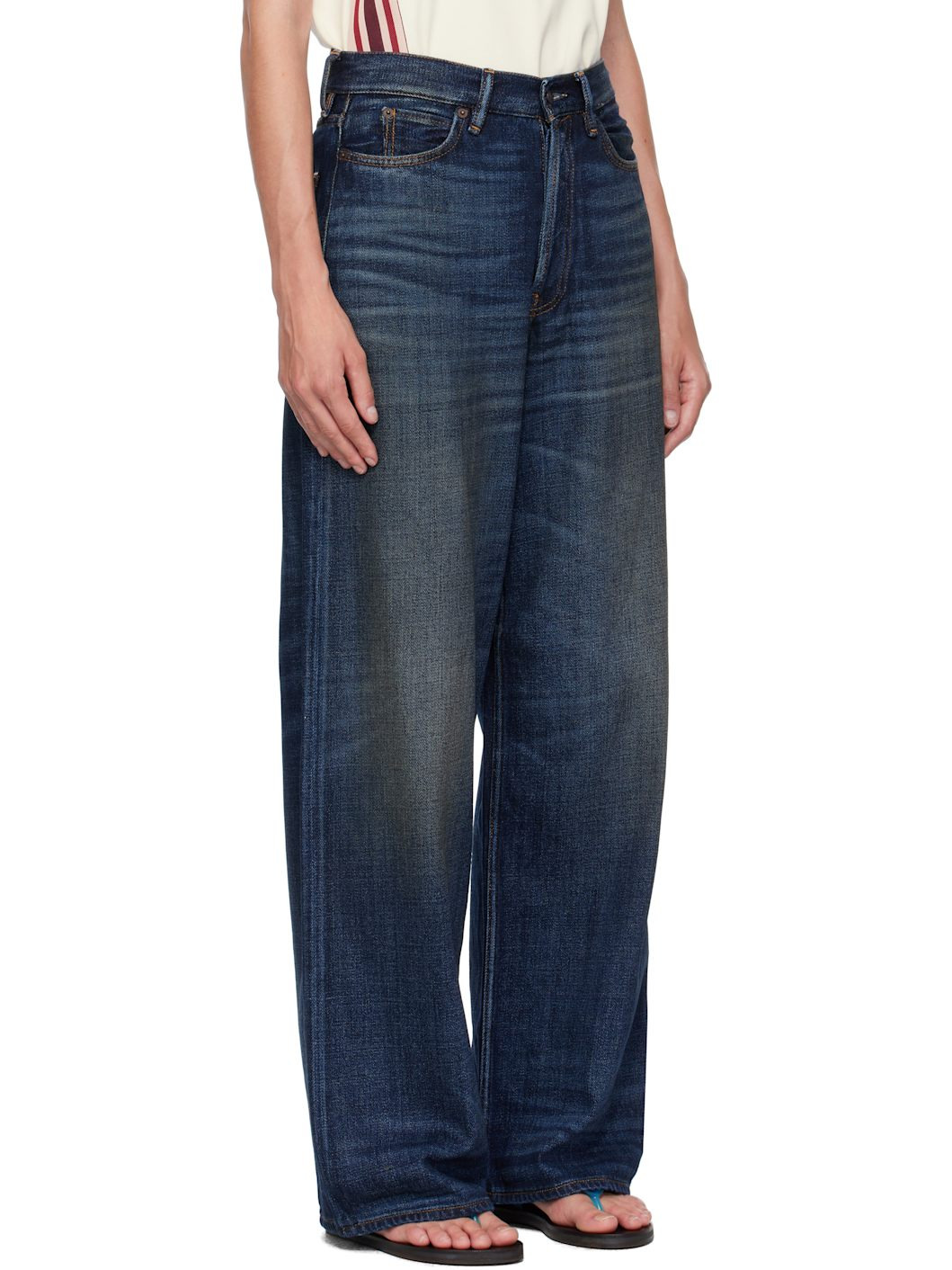 Navy Loose Fit 1981 Jeans - 2