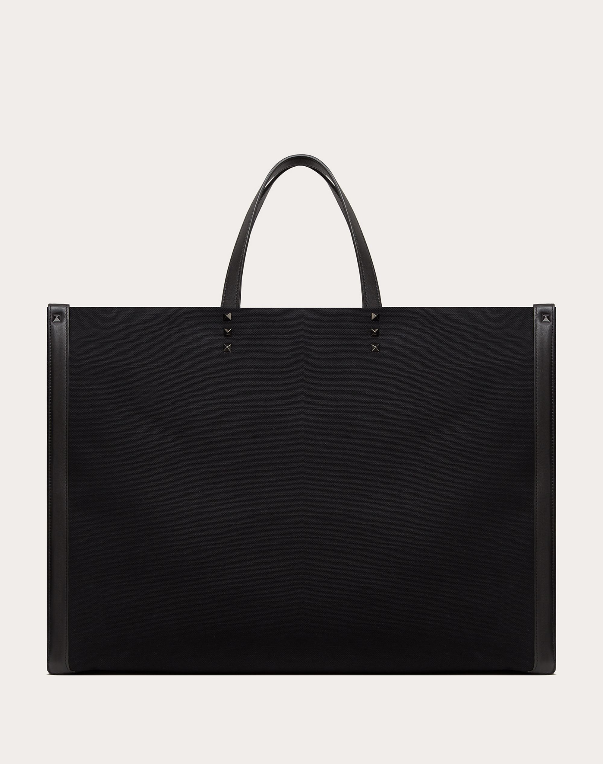 Large VLTN Graph Canvas Tote Bag - 3