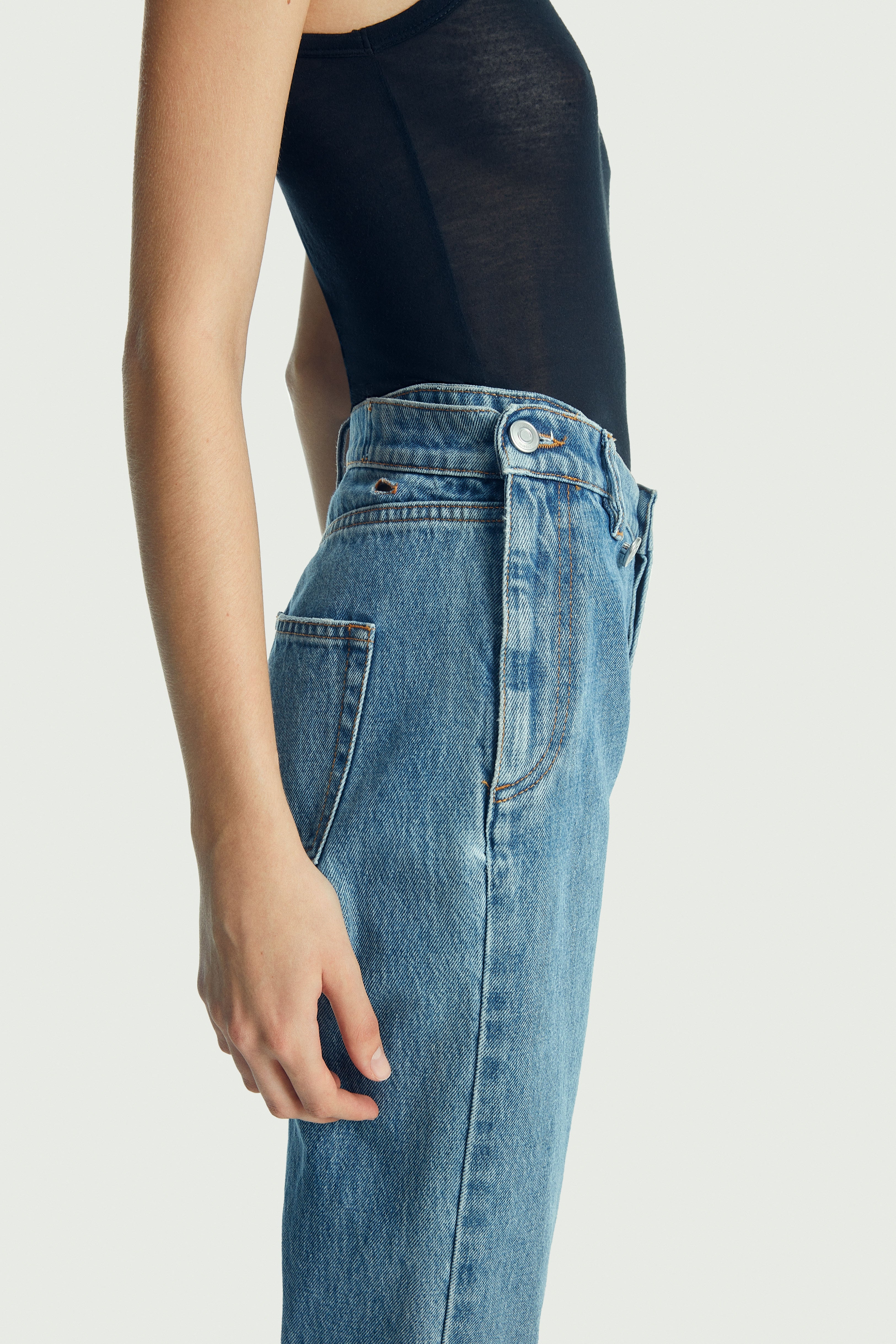 Open Hip Trousers - 3