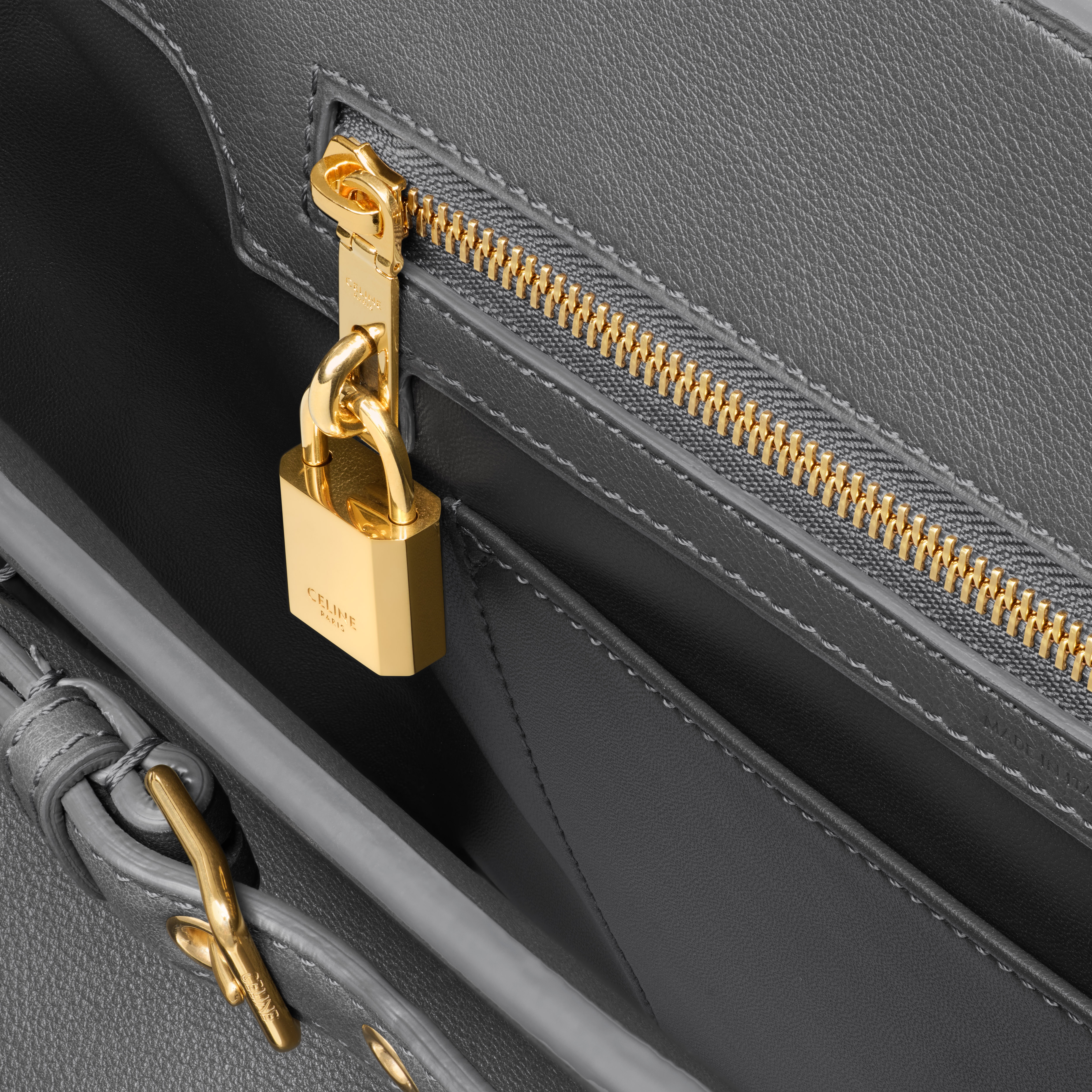 CELINE CONTI BAG in SUPPLE CALFSKIN - 4