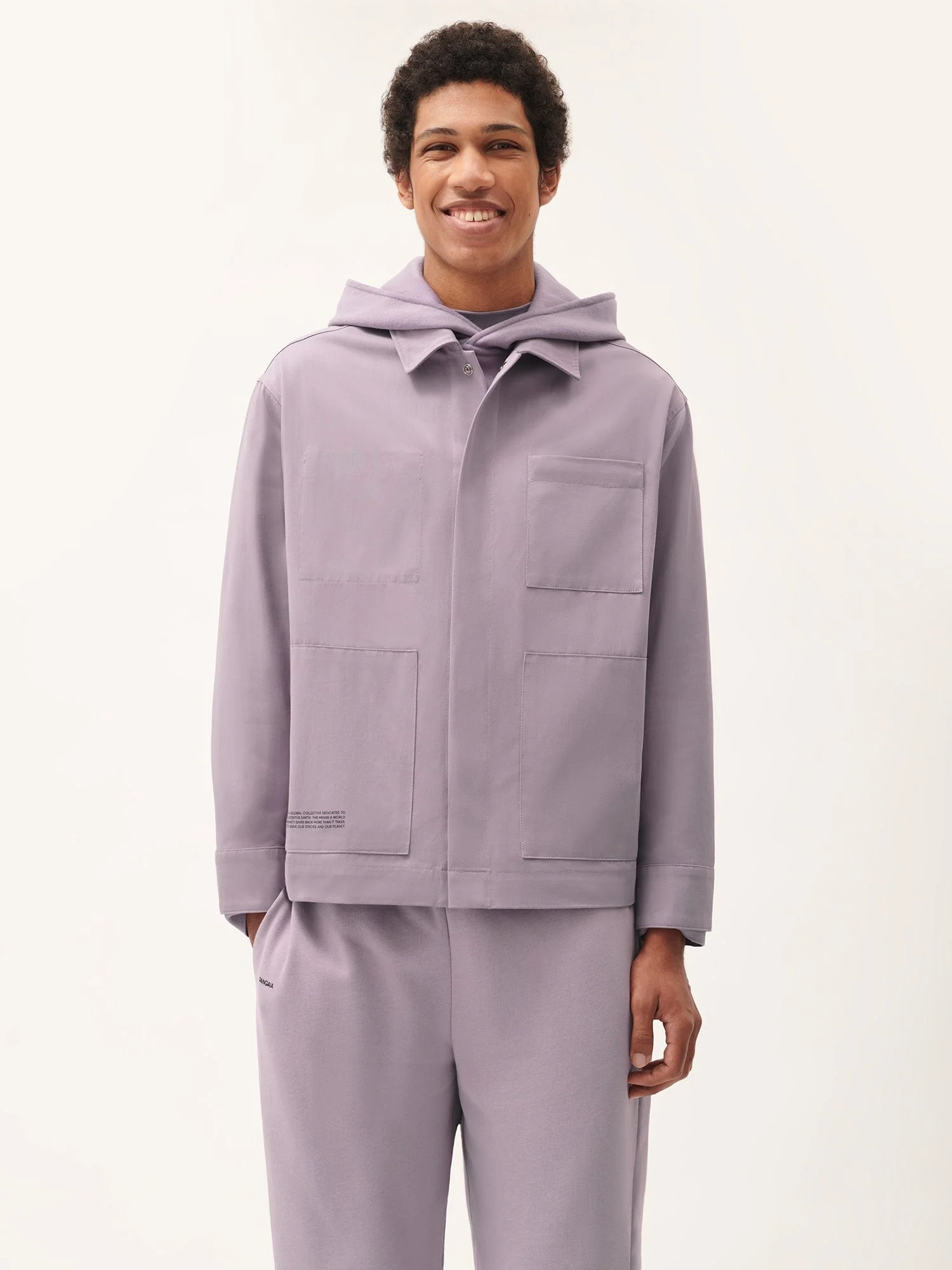 Men's DNA Utility Jacket - Raisin Purple - 1