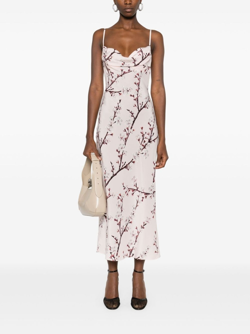 Alexander McQueen Blossom midi dress outlook