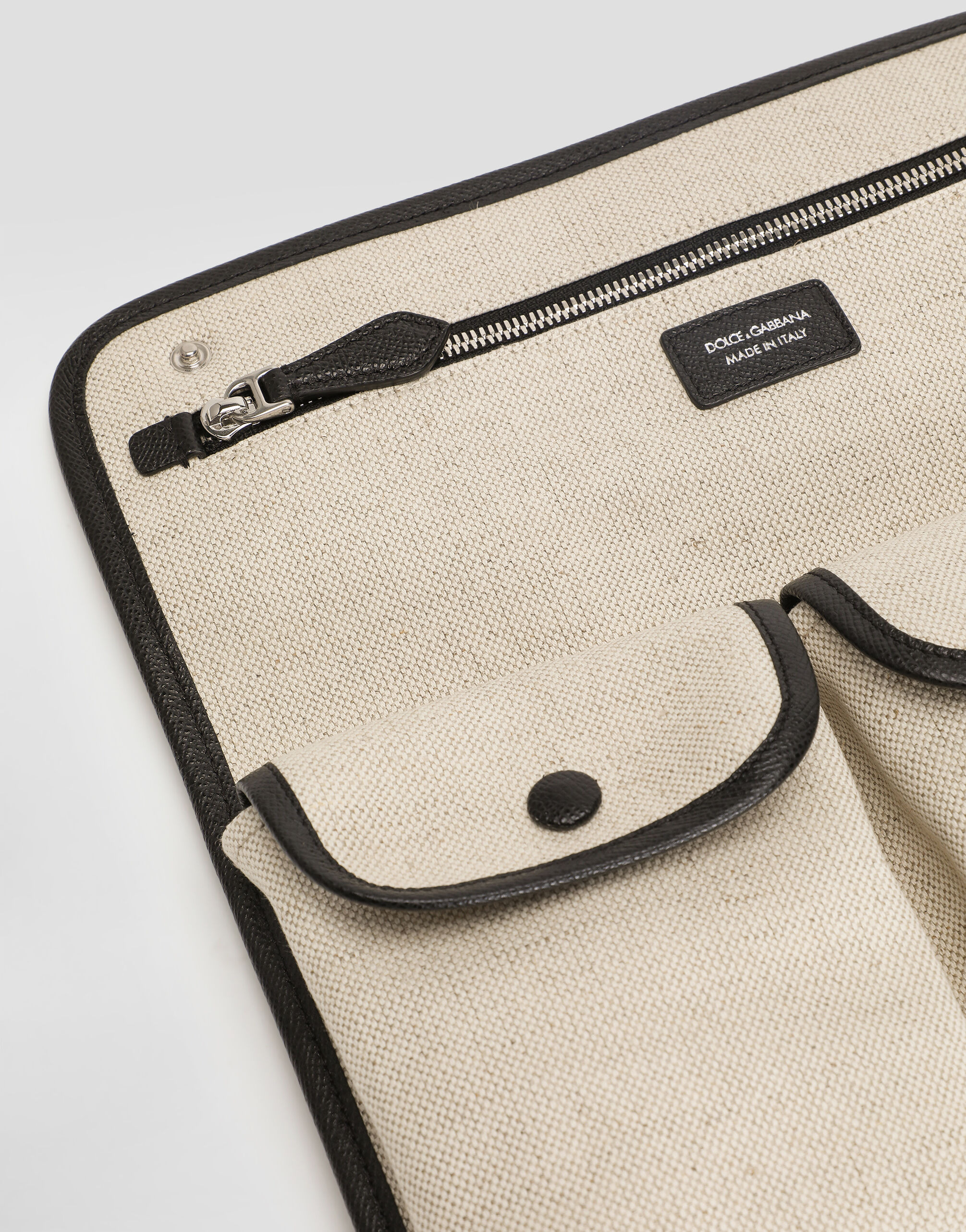 Atene salt&pepper and calfskin necessaire - 6