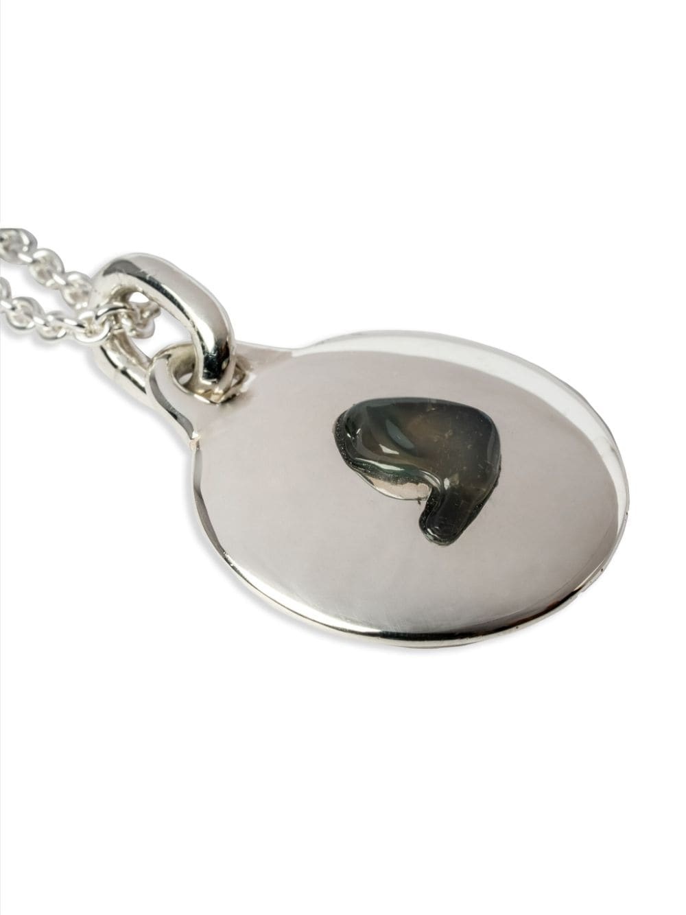 Disk pendant necklace - 3