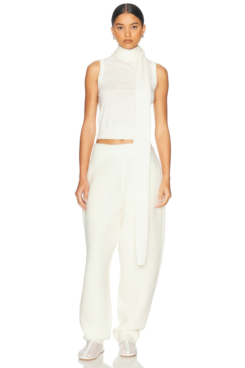 Charlee Knit Scarf Top 1