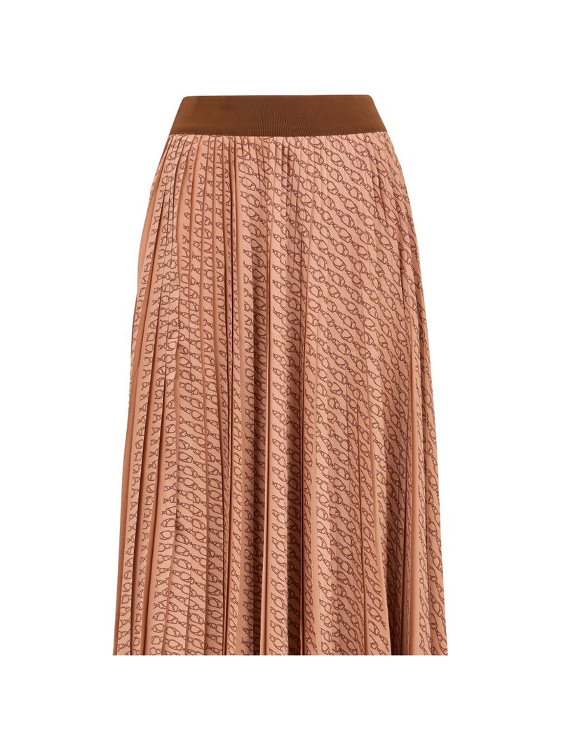 graphic pleated skirt 4