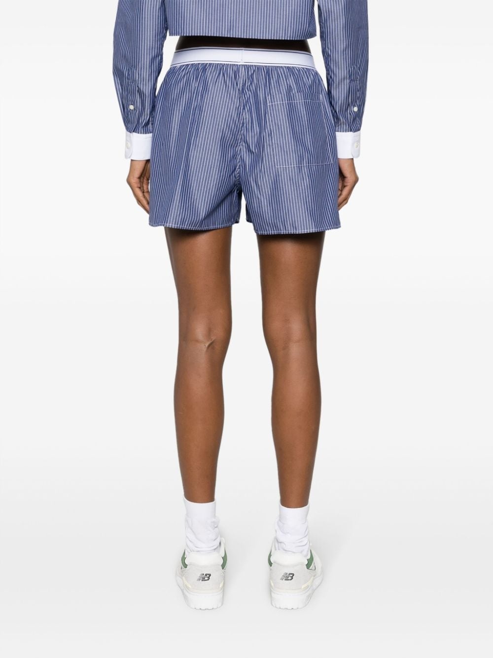 Serfi logo-print strap shorts - 4