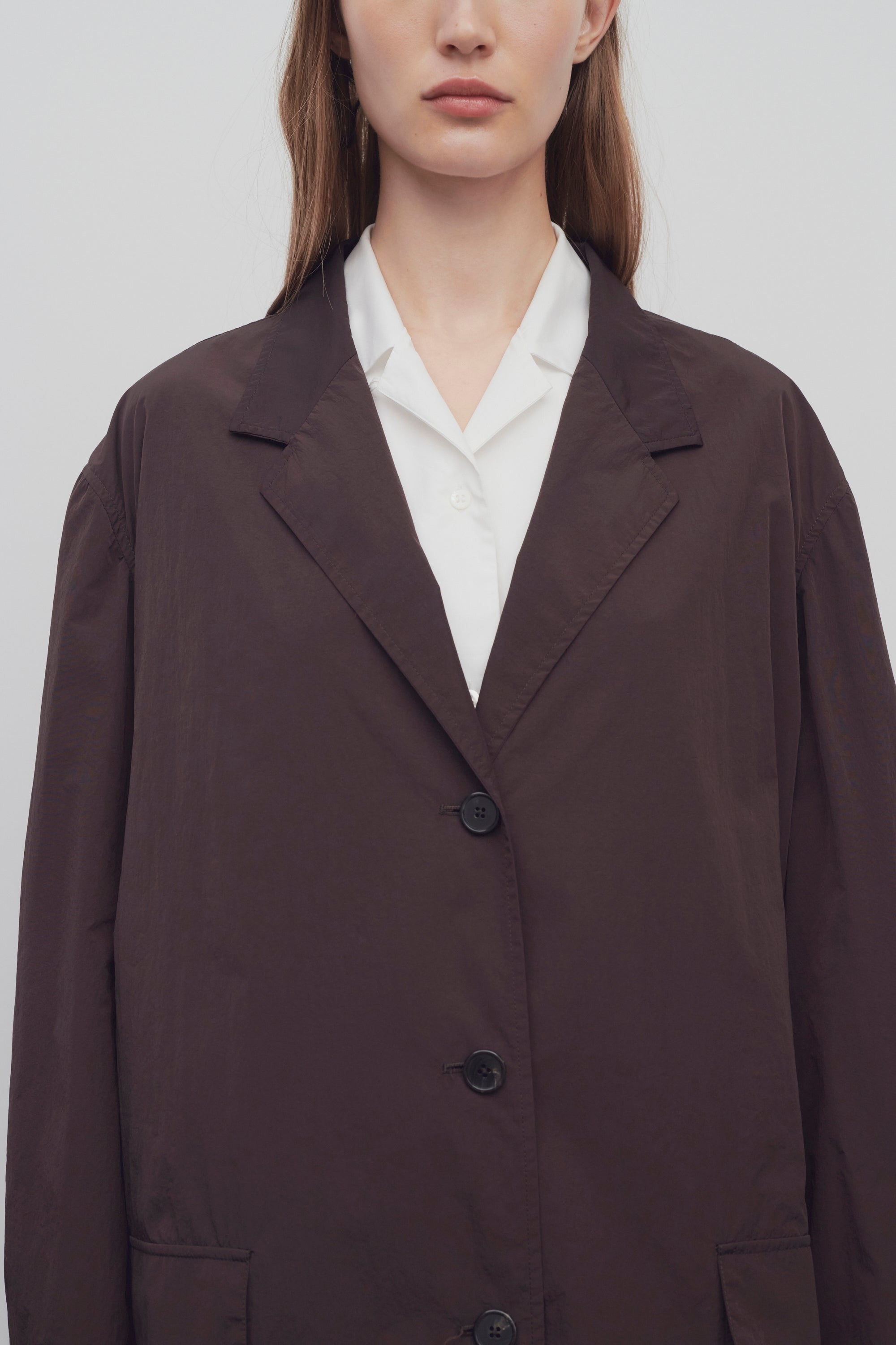 Adan Coat in Nylon - 6