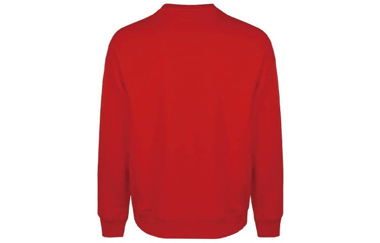 Converse Unisex Logo Printing Round-neck Sweatshirt Red 10018354-A02 - 2