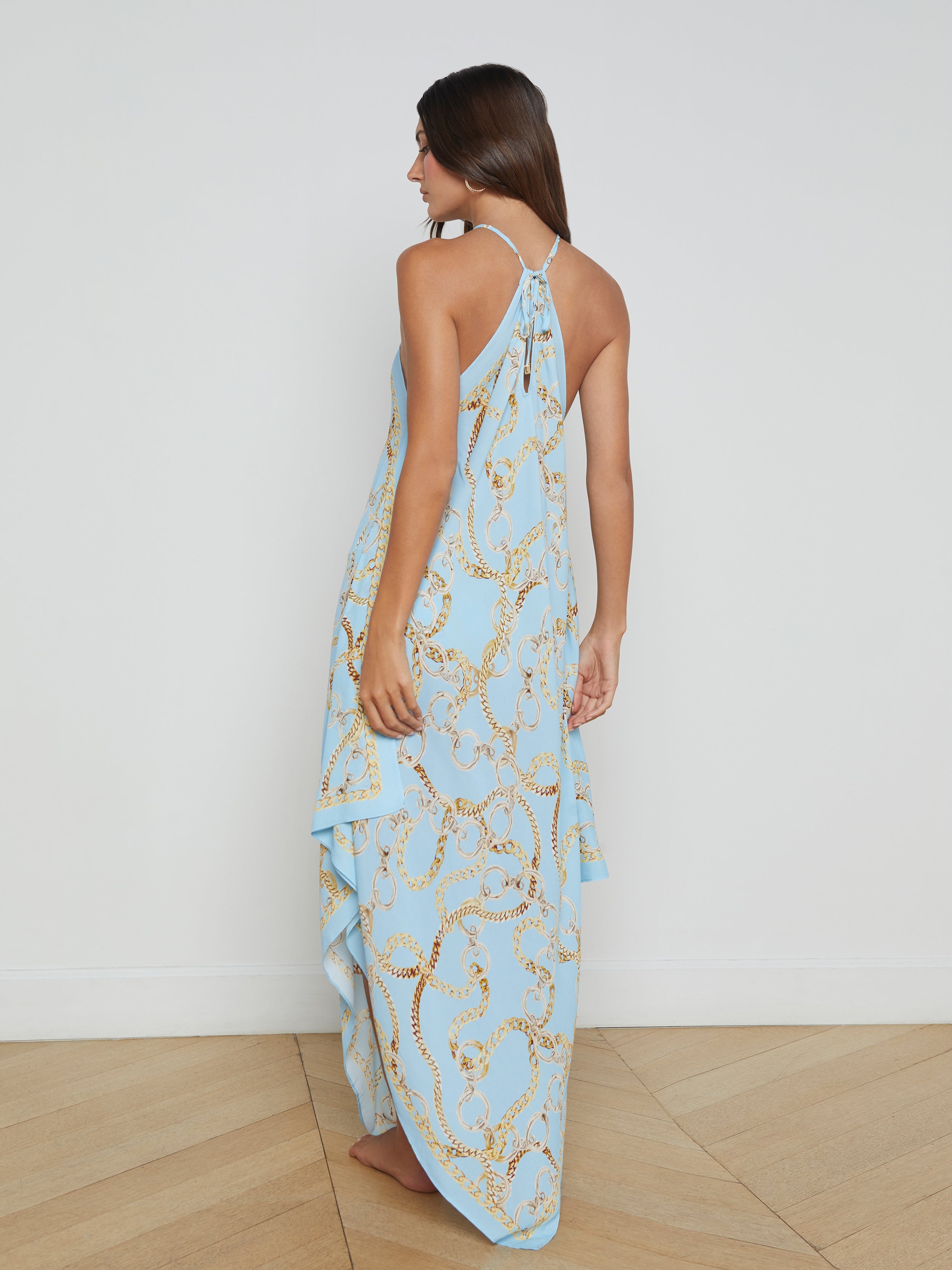 Elise Halter Midi Dress - 5