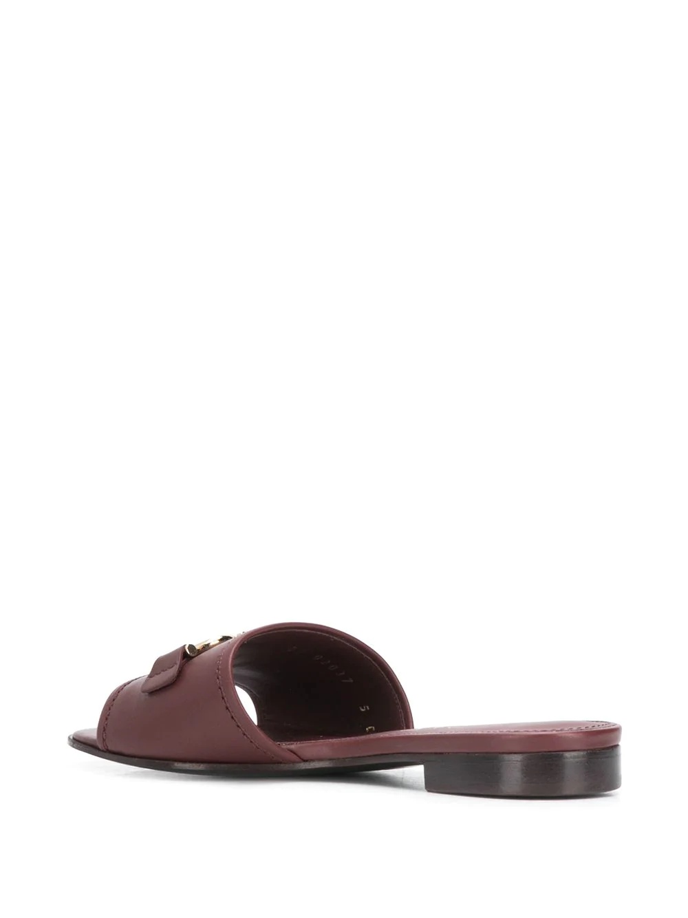 Gancini slip-on sandals - 3