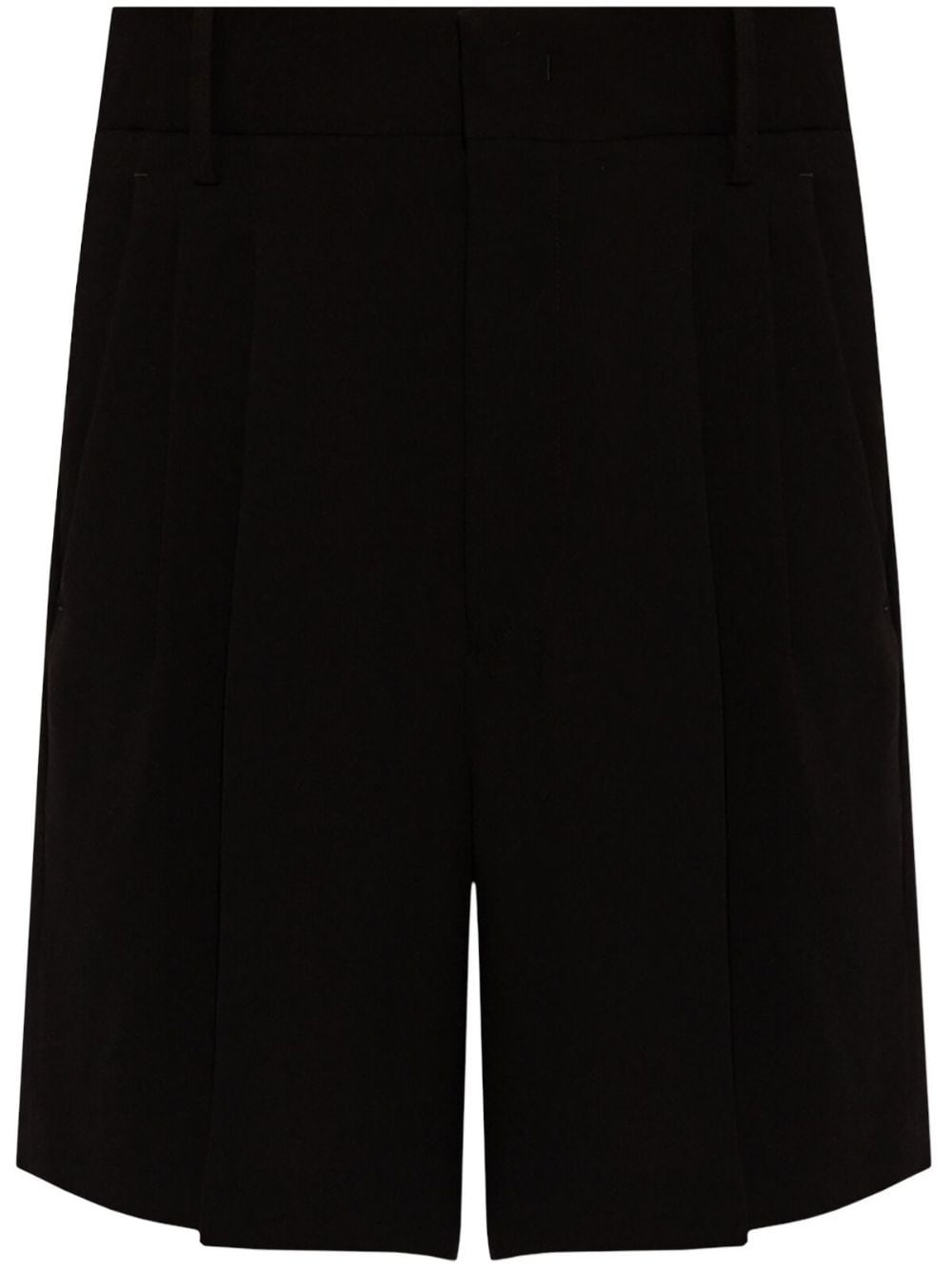 Elna pleated crepe shorts - 1