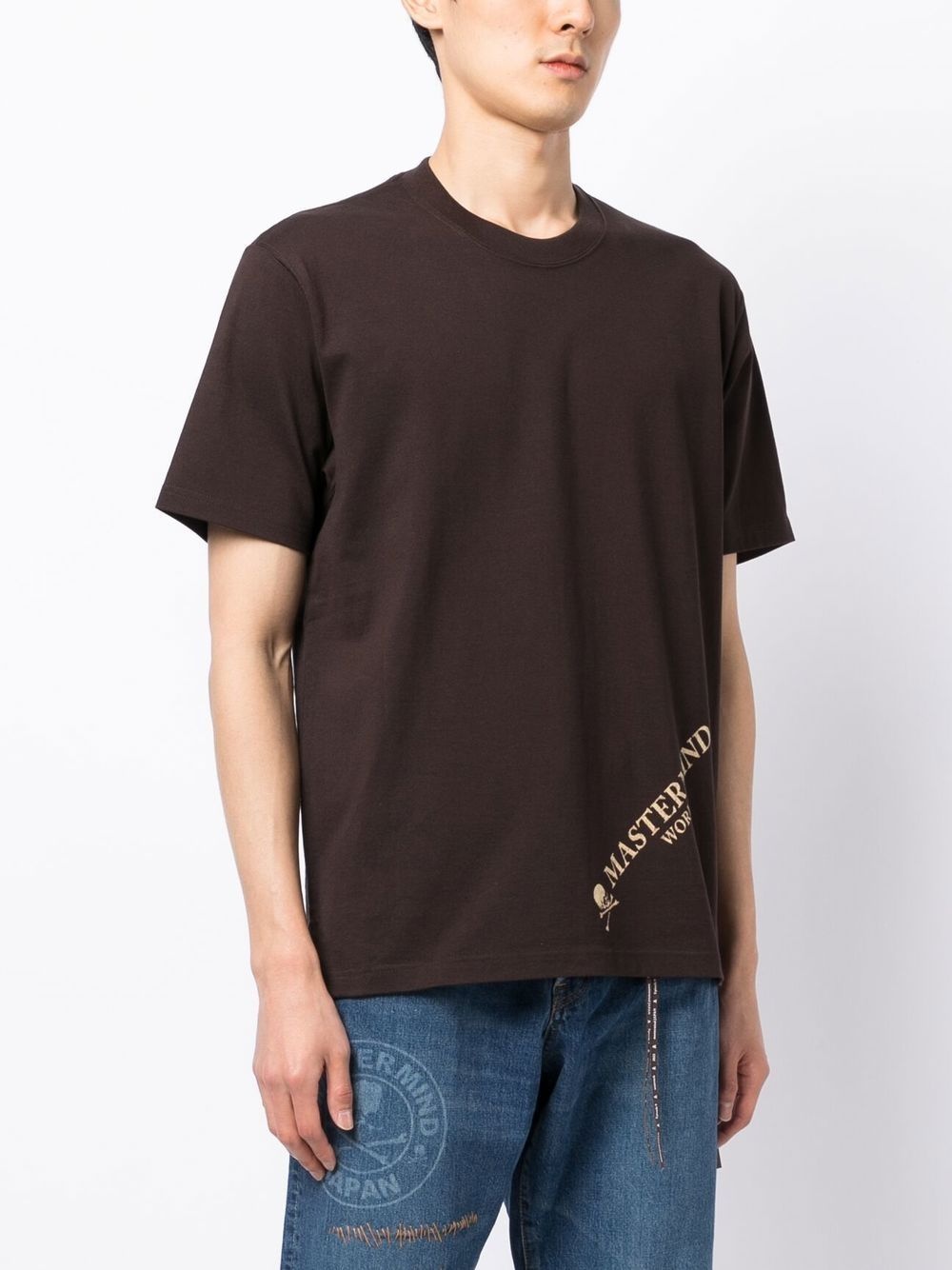 logo-print short-sleeve T-shirt - 3