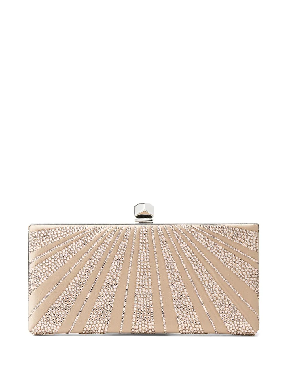 Celeste rhinestone-embellished clutch - 1