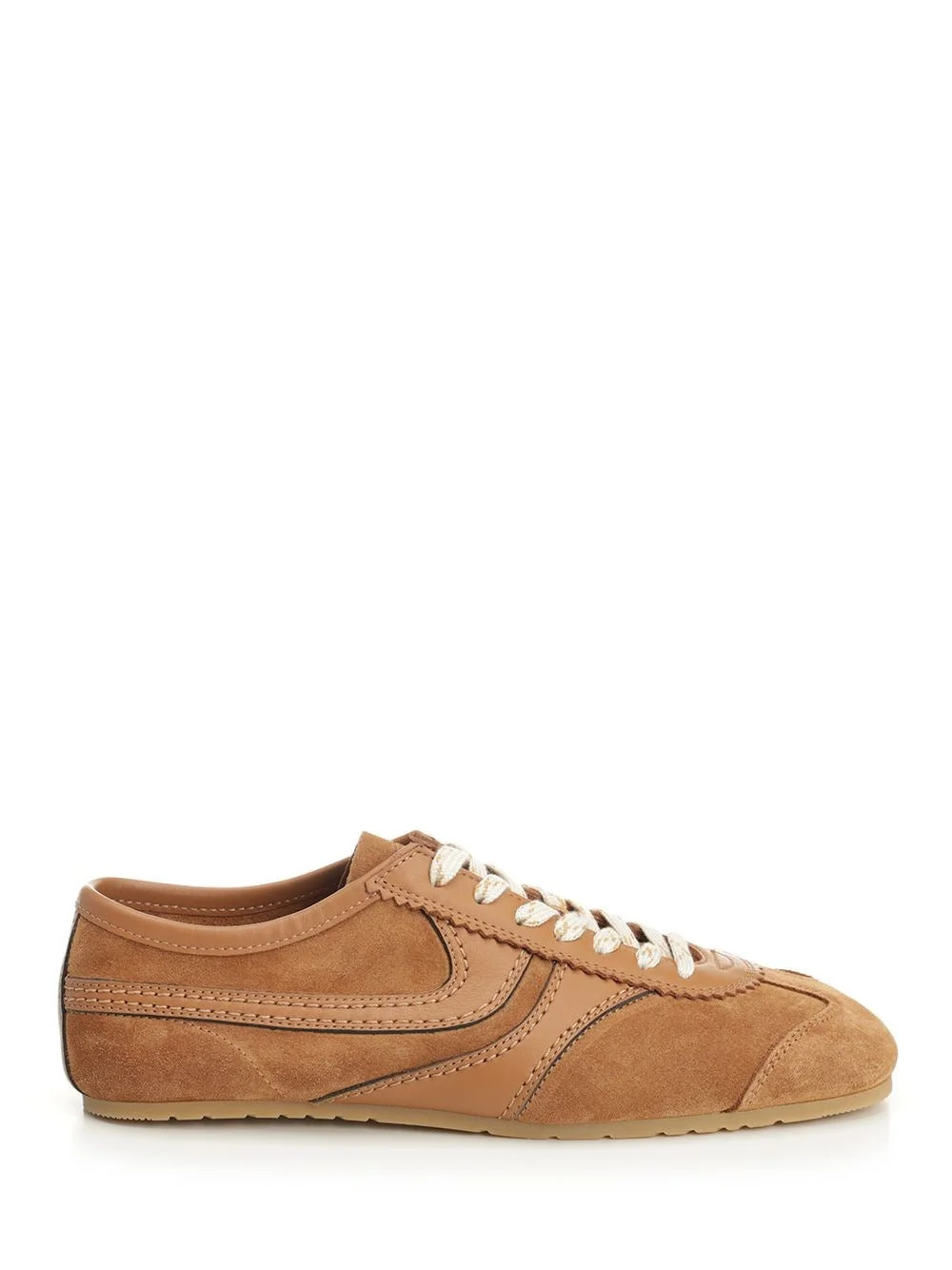 Dries Van Noten Men Suede Sneakers - 1