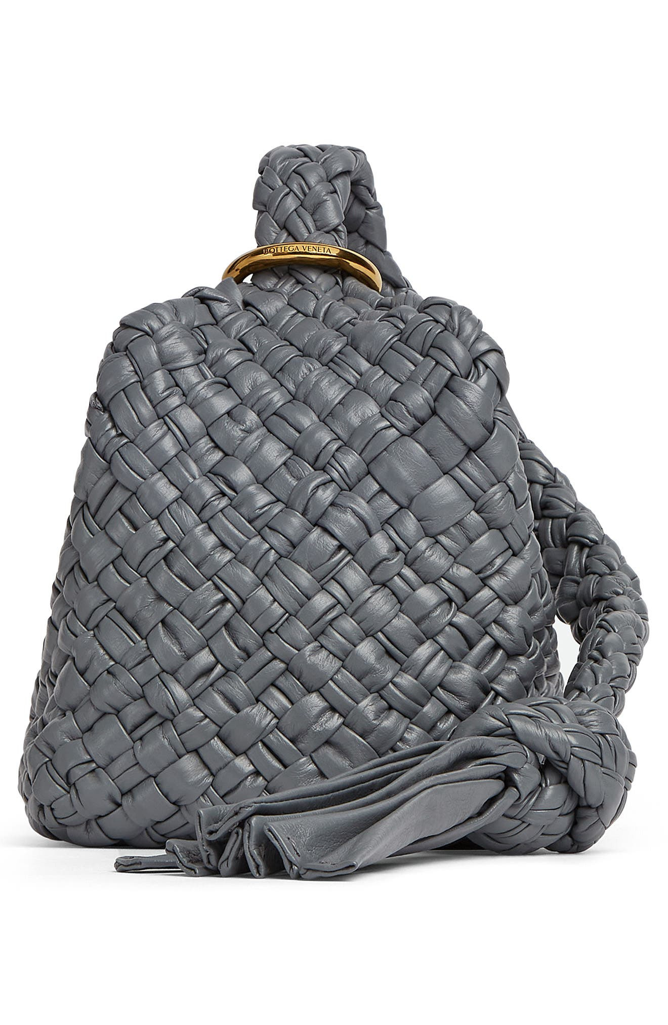 Mini Piero Intrecciato Leather Bucket Bag - 7