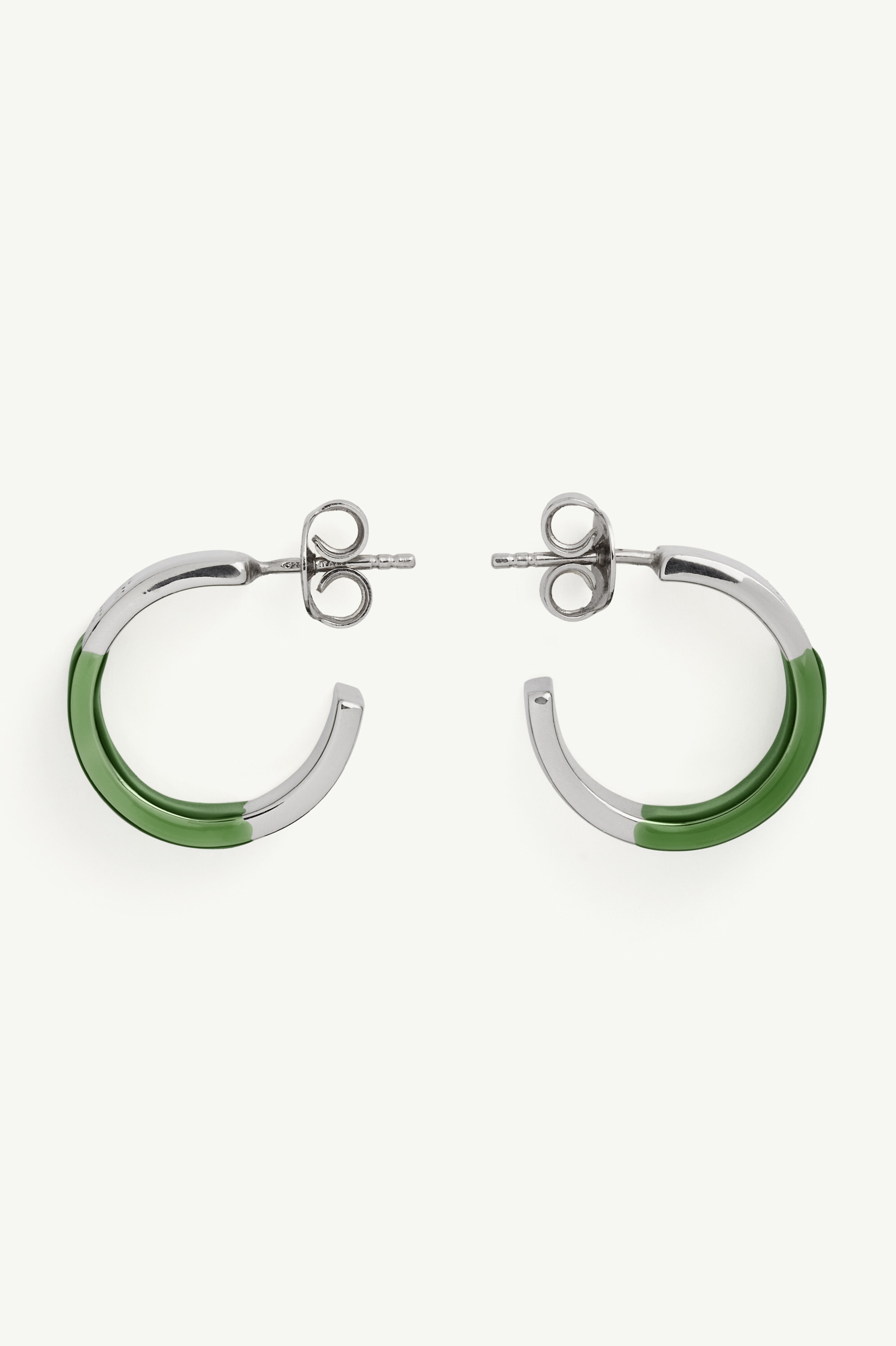 Engraved Numeric Signature Earrings - 3