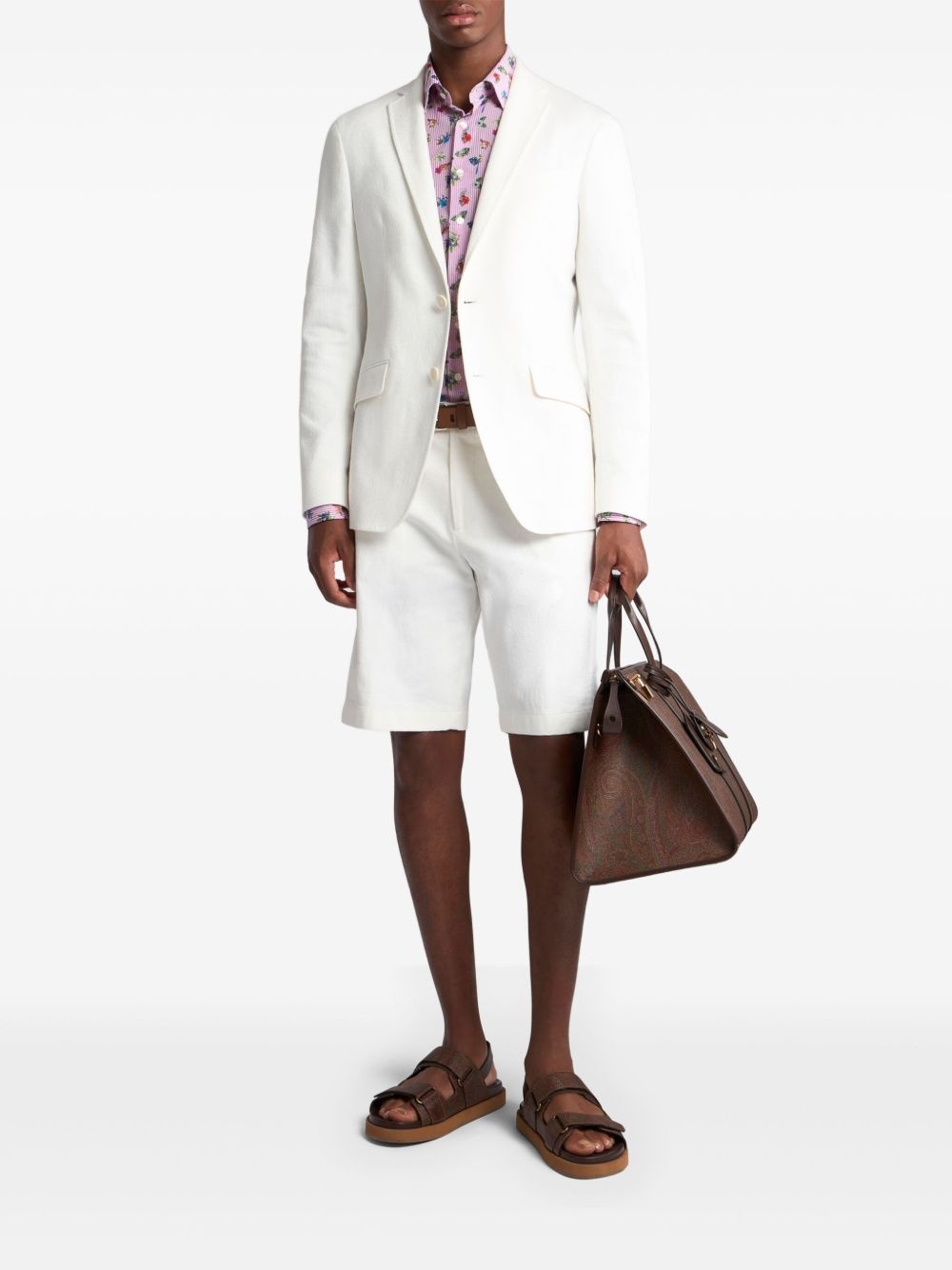 jacquard bermuda shorts - 2