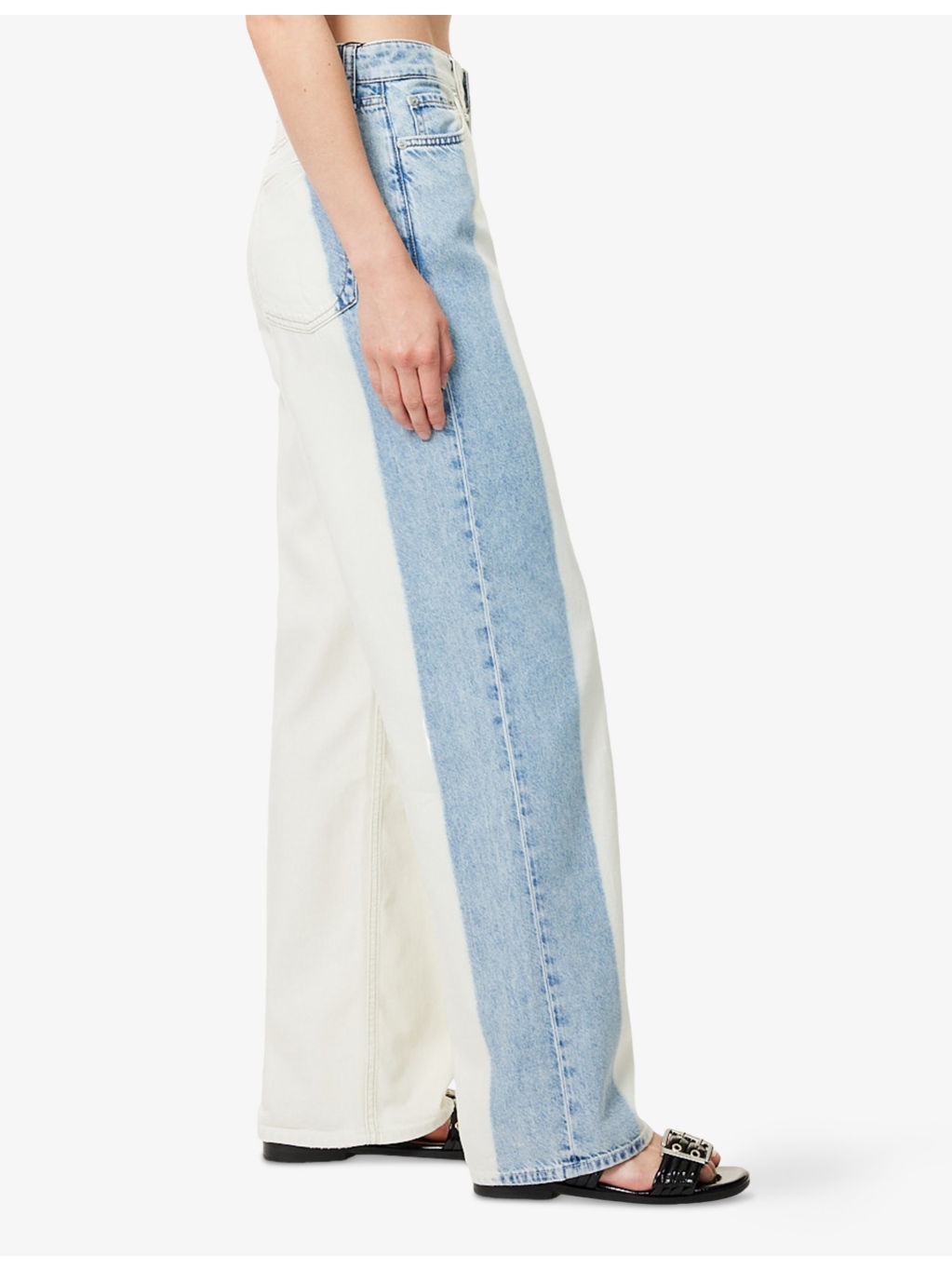 The Logan Wide-Leg Denim-Blend Jeans - 3