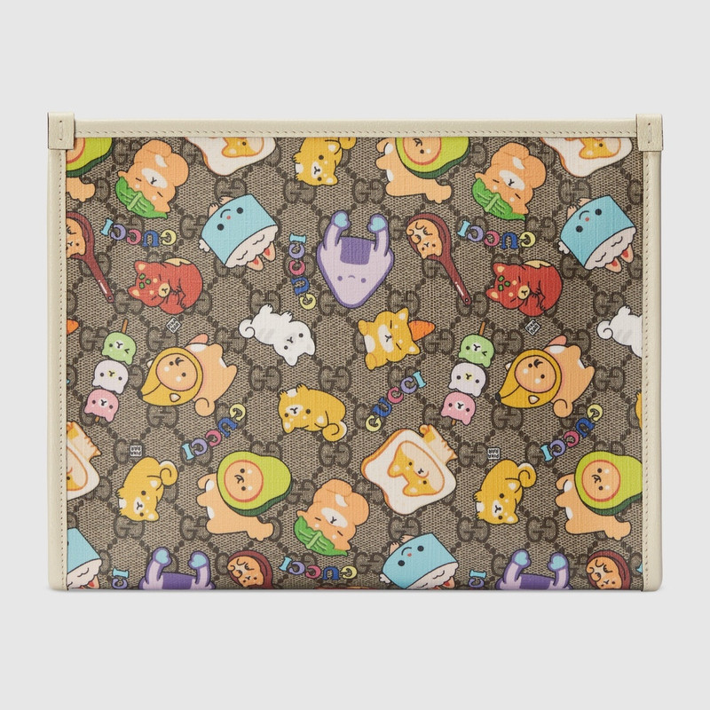 Gucci animal print toiletry case 3