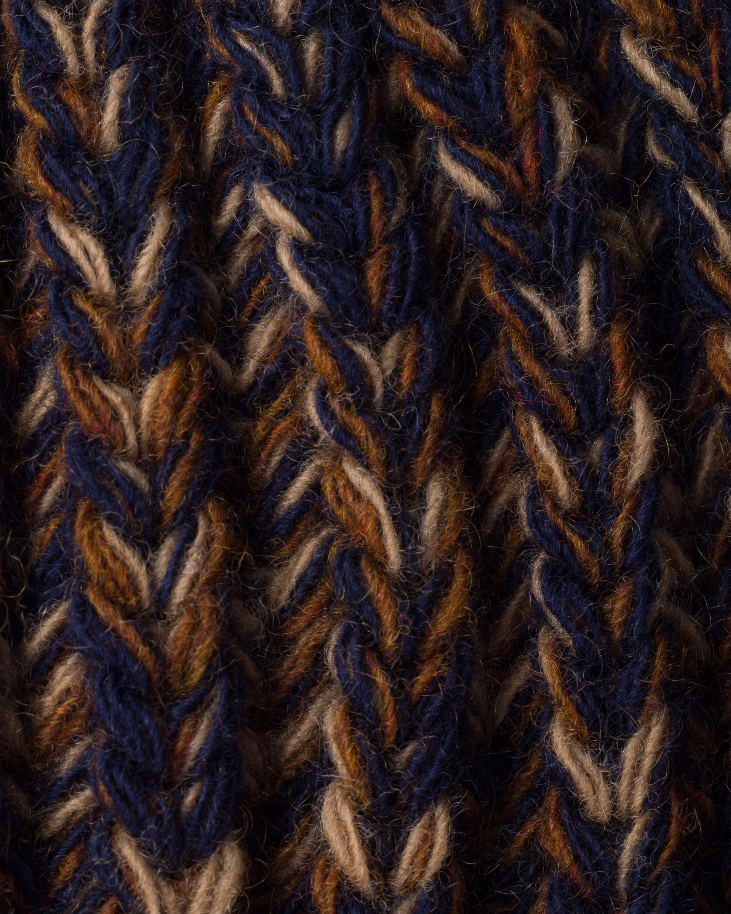 Mélange knit beanie - 3