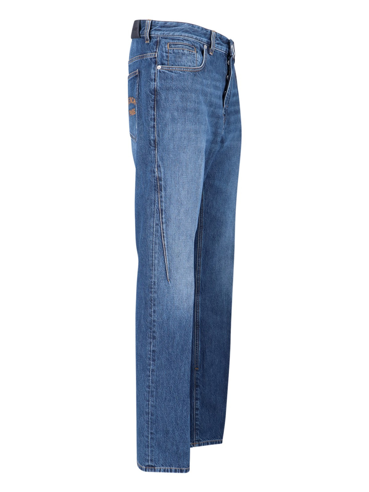 LOGO STRAIGHT JEANS - 3