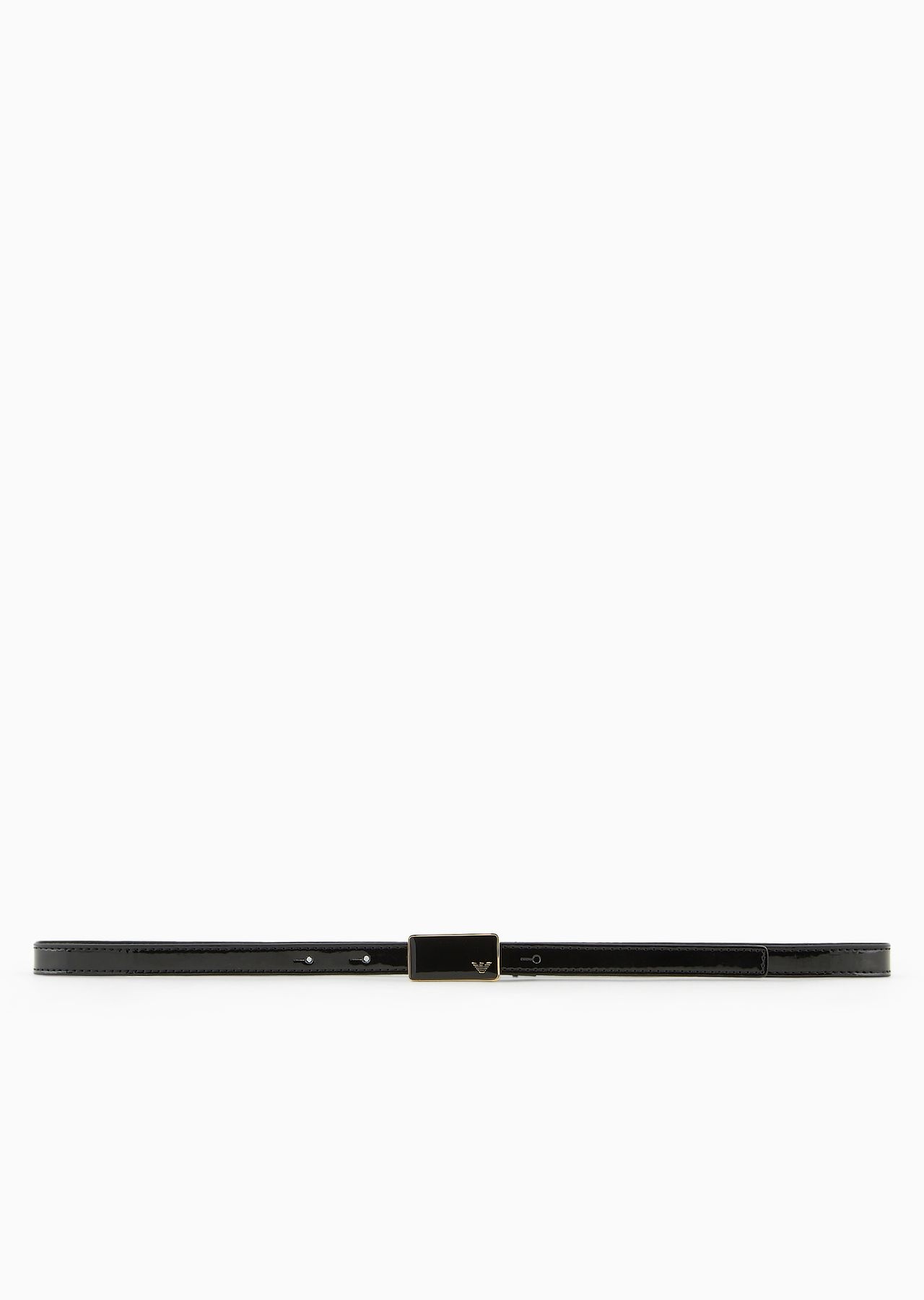 Thin belt with patent finish - 3
