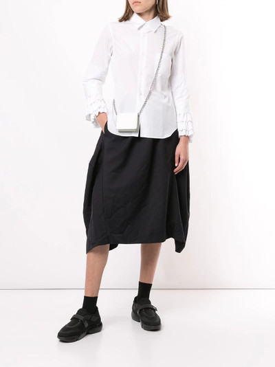 Comme des Garçons Comme des Garçons ruffled cuffs shirt outlook