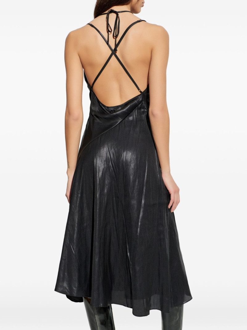 cowl-neck midi dress 4