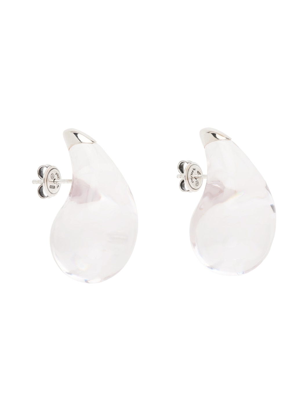Transparent Drop Earrings - 2