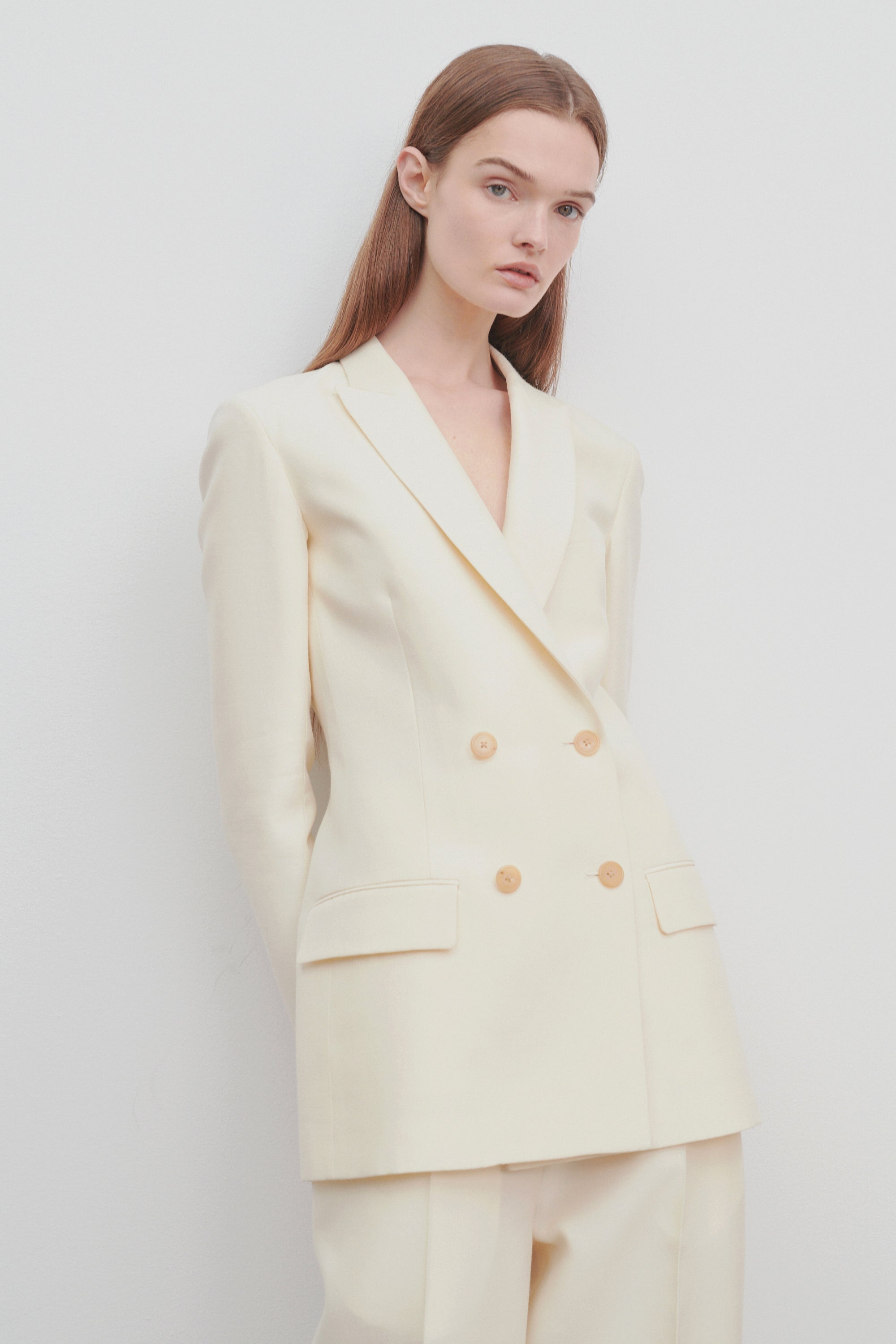 Aristide Jacket in Wool and Silk - 3