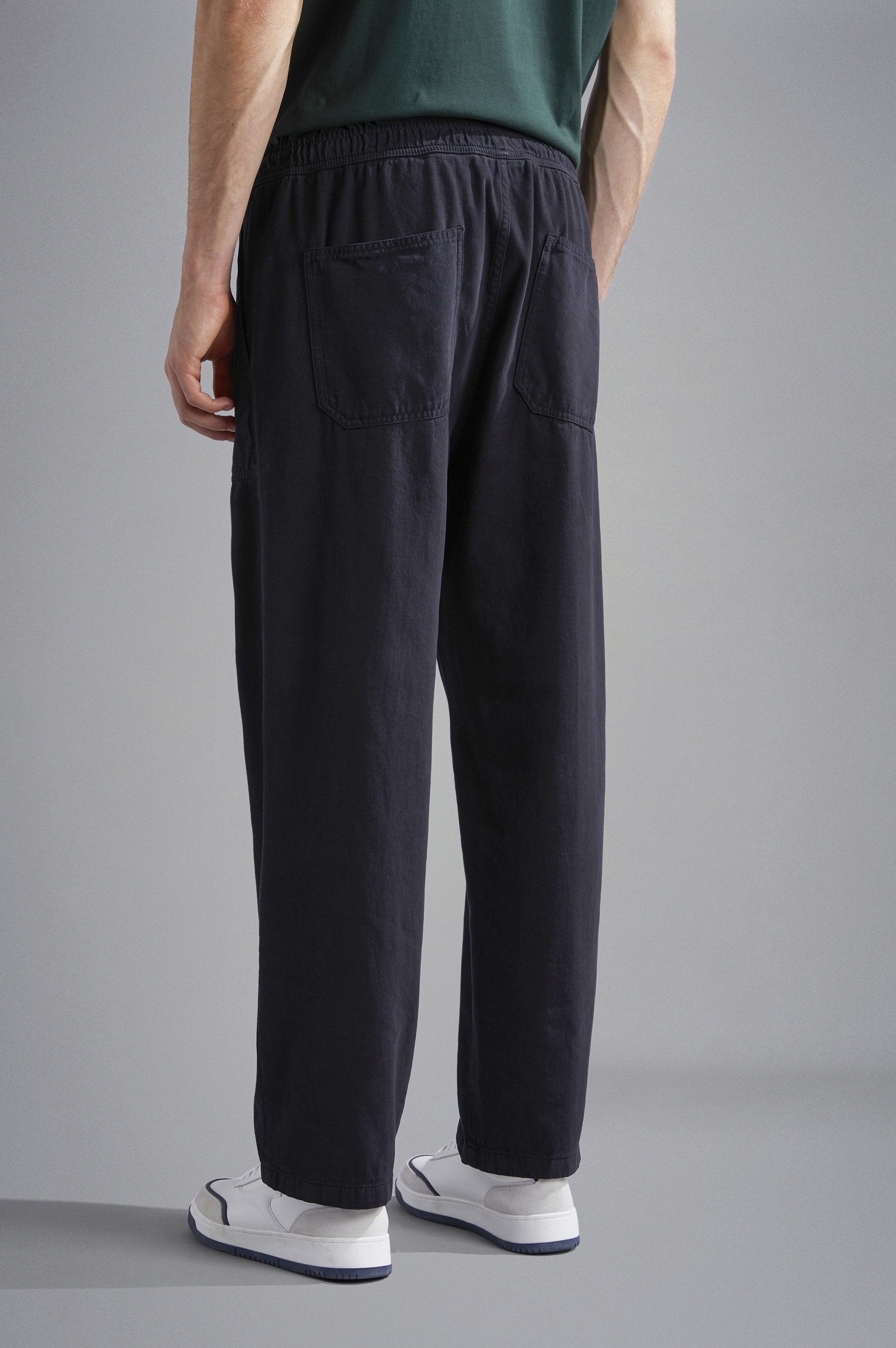 CASHMERE AND COTTON JOGGER - 3